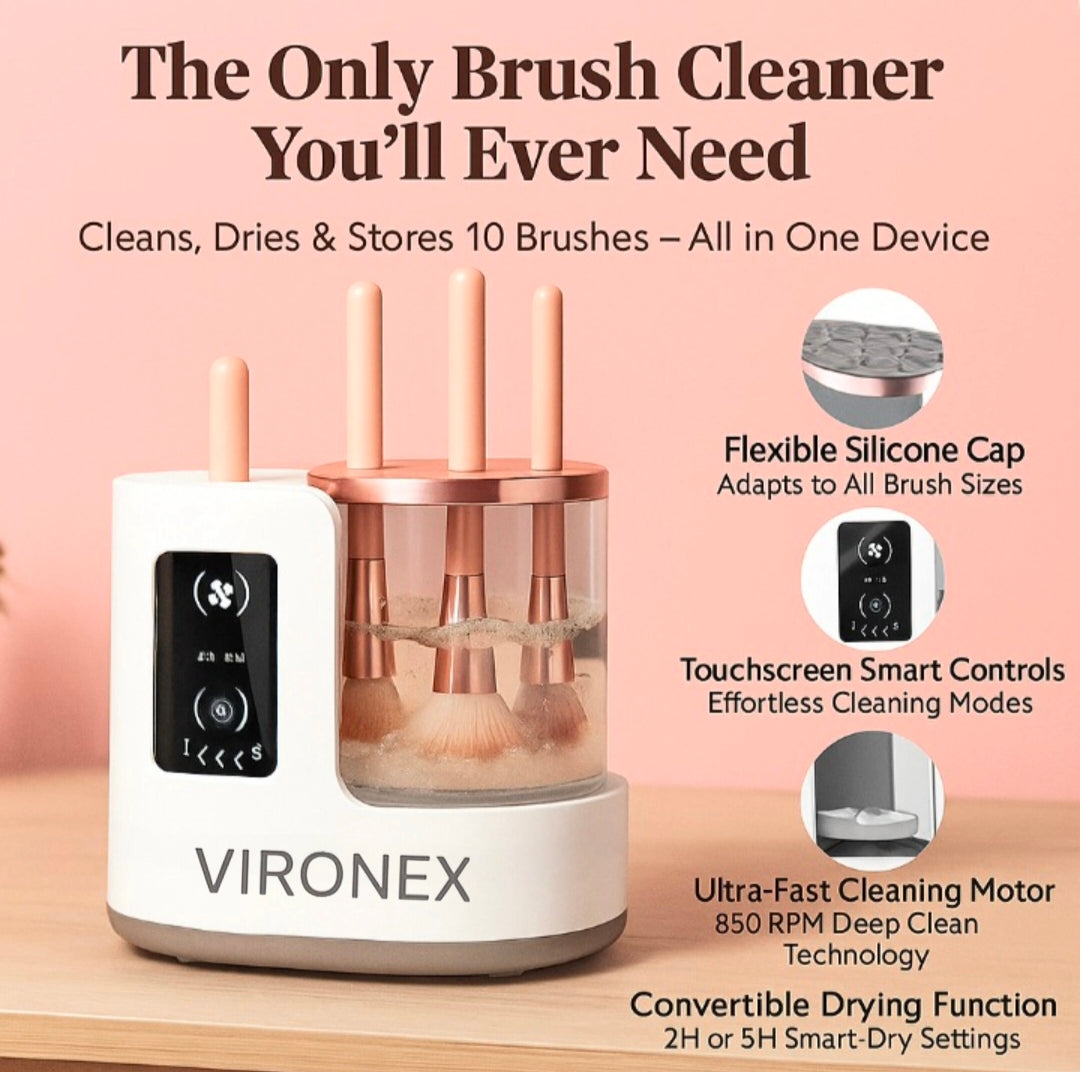 Vironex 3~in~1  brush cleaner