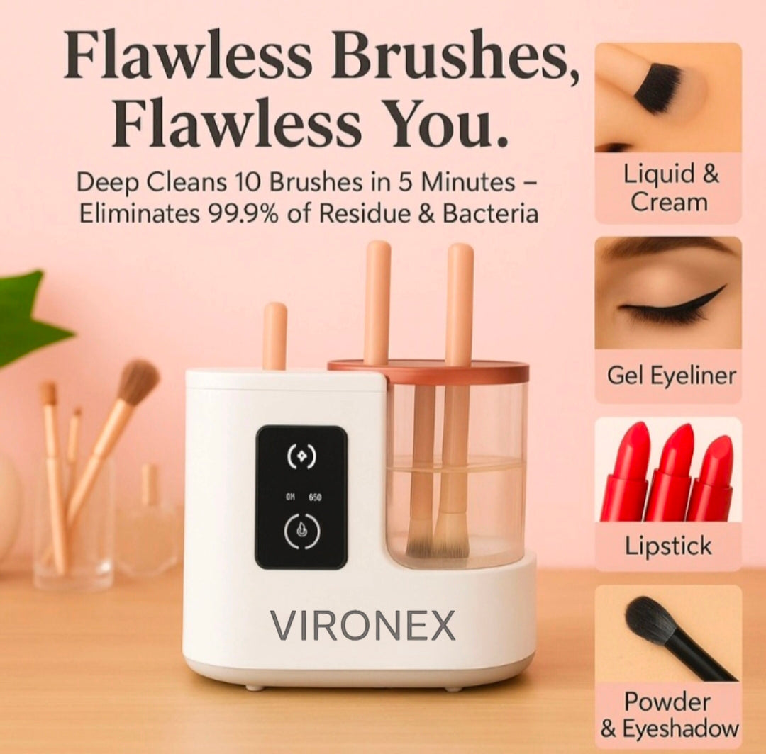 Vironex 3~in~1  brush cleaner