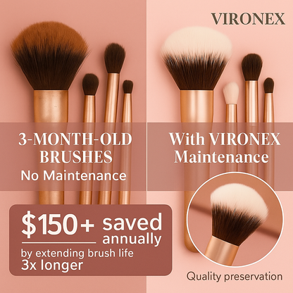Vironex 3~in~1  brush cleaner